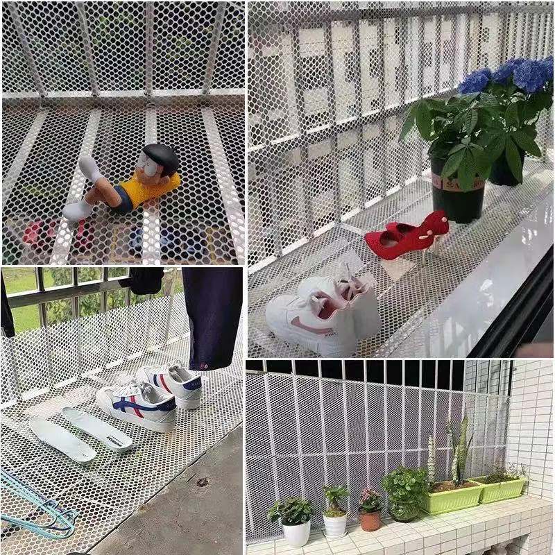 ↬↬↬흰색 1.2m 너비* 5m 길이 0.8 구멍 노화 방지 케이블 타이 포함↫↫↫