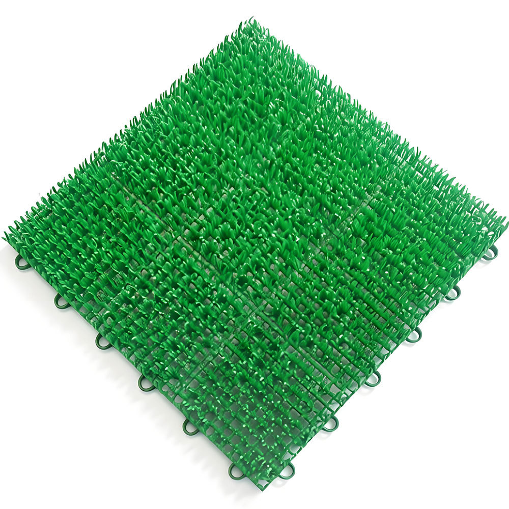 Simulated grass mat, outdoor doorway dust removal mat, balcony decoration hard plastic mat