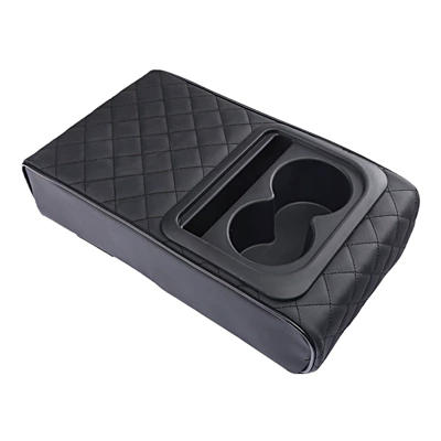 holder height increasing leather car | Armrest box pad