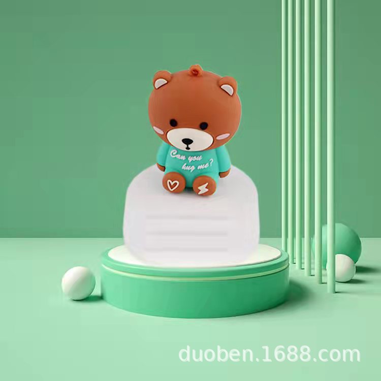 【月销10000+】钥匙链挂件可爱小熊钥匙扣汽车钥匙链女包公仔挂件