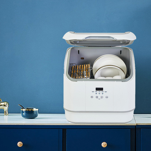 Dishwasher household fruit and vegetable purifier installation-free desktop dishwasher washing, disinfecting, baking and storing seafood and fresh meat activated oxygen purification
