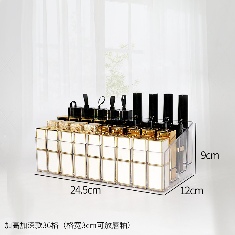 가열 및 심화 36 칸 립스틱 상자