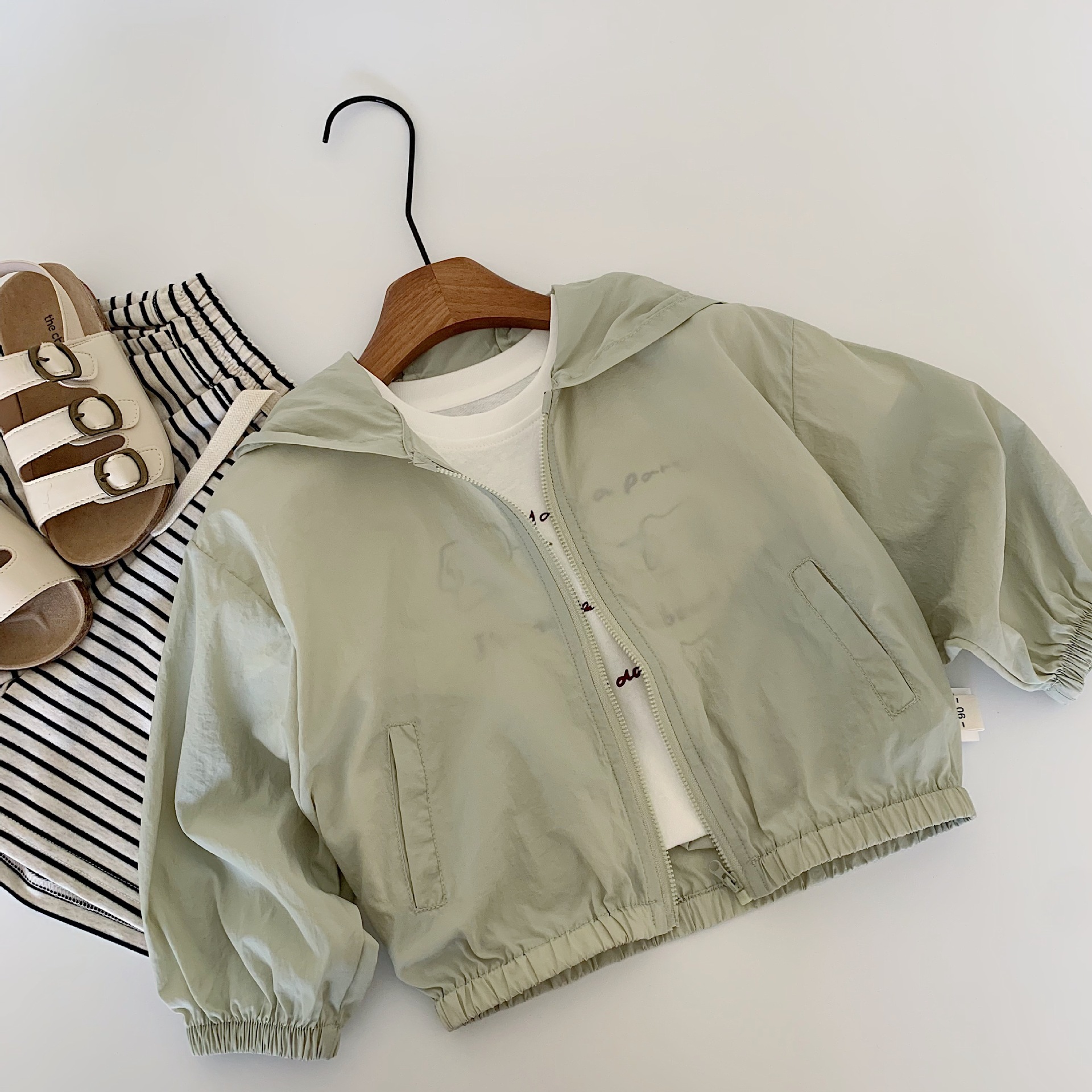 Maibao ropa de protección solar para niños abrigo fino verano nuevo ropa para niños top para niños ligero y transpirable verano al por mayor image 7