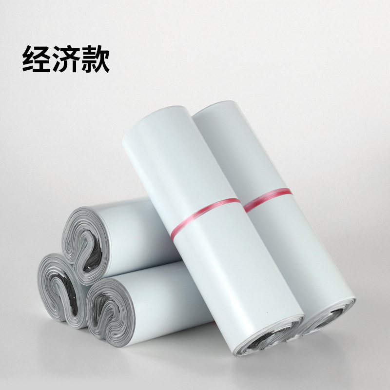 Venta al por mayor PE nuevo material blanco expreso bolsa SF Express bolsa logística embalaje bolsa impermeable bolsa de plástico imprimible