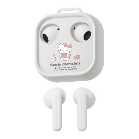 サンリオbluetoothイヤホンH19ワイヤレスbluetoothイヤホン漫画ミニかわいい半入耳式ロング航続|undefined