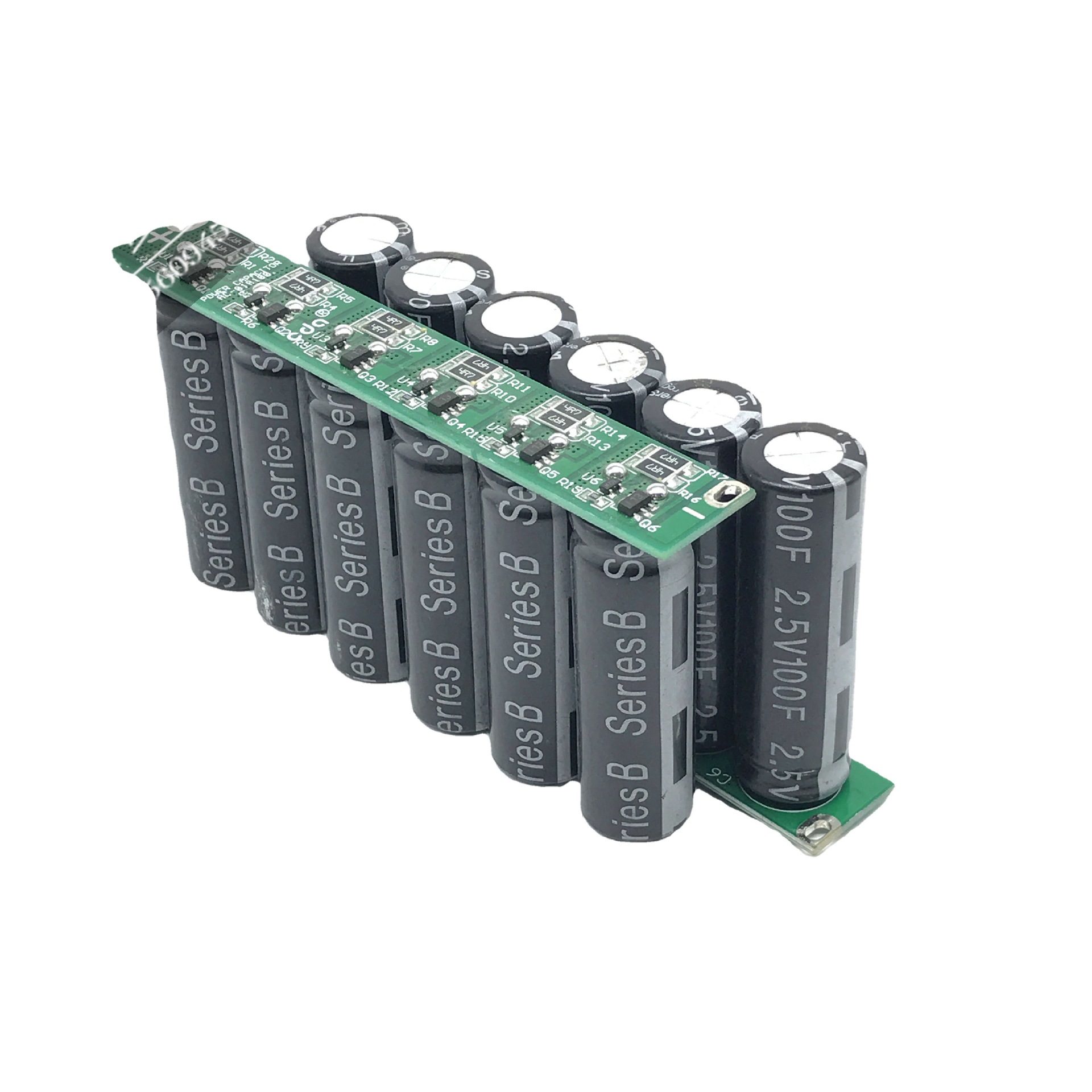 2.5V100F超级法拉电容模组 15V16.6F 进口电容汽车整流器12V16.6F