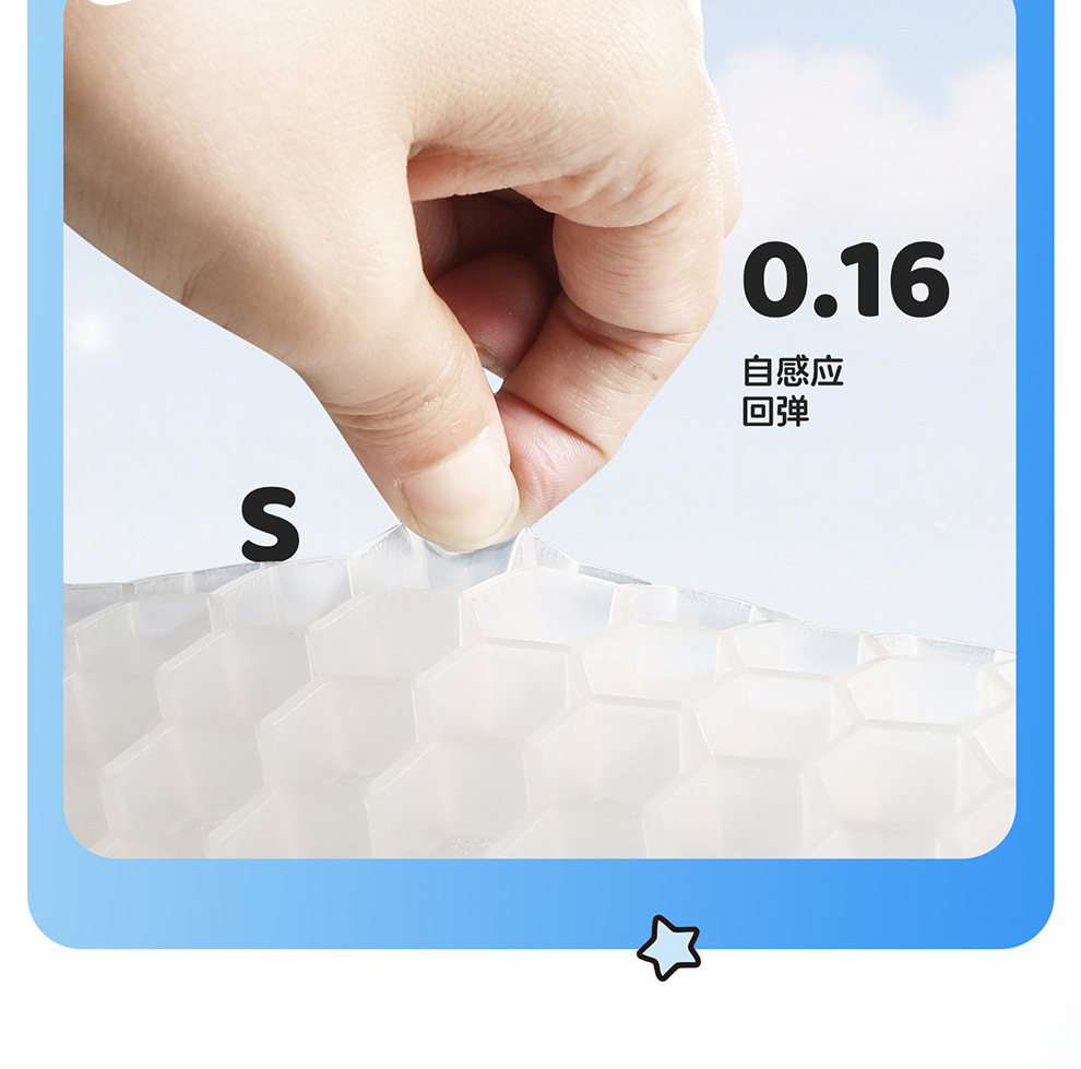 Summer Honeycomb Gel Car Seat Cushion Office Ice Silk Chair Cushion Cartoon Butt Cushion Gel Breathable Seat Cooling Cushion