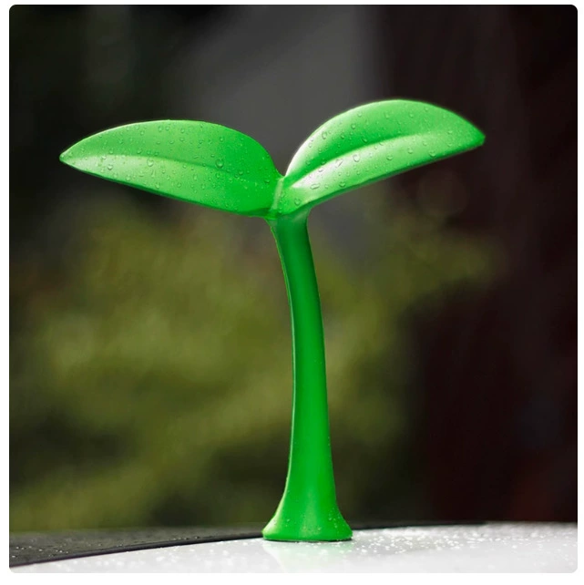 Внешний вид автомобильной крыши декоративный маленький саженец кролик уха антенна милая кукла маленькая автомобильная украшение снаружи автомобиля