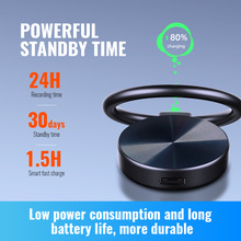 厂家直销外贸S30 CD纹迷你录音器挂件式录音笔高清降噪随身会议学