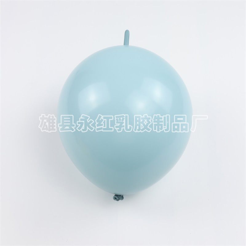 Balón de cola de 6 pulgadas / 10 pulgadas, mercado nocturno, decoración, diseño, conexión de globo, forma de dragón, globo de macarón