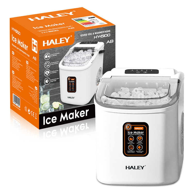 Hy-6100Ab European Standard Large Water Tank Ice Machine with Automatic Cleaning