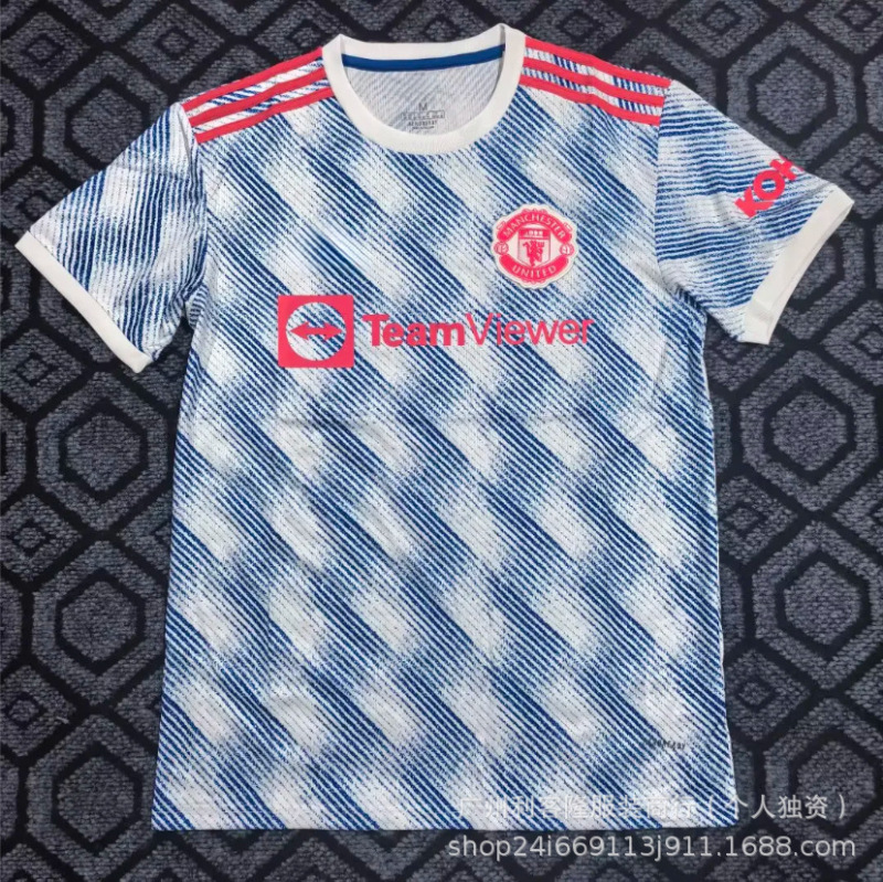 2526赛季新款足球服曼联利物浦球衣球迷版短袖t恤上衣批发可印号|undefined