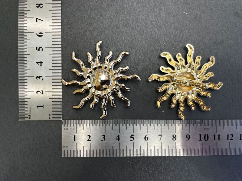 泳衣合金扣内衣装饰扣抽芯装饰扣2025新款文胸别针款服装辅料|undefined