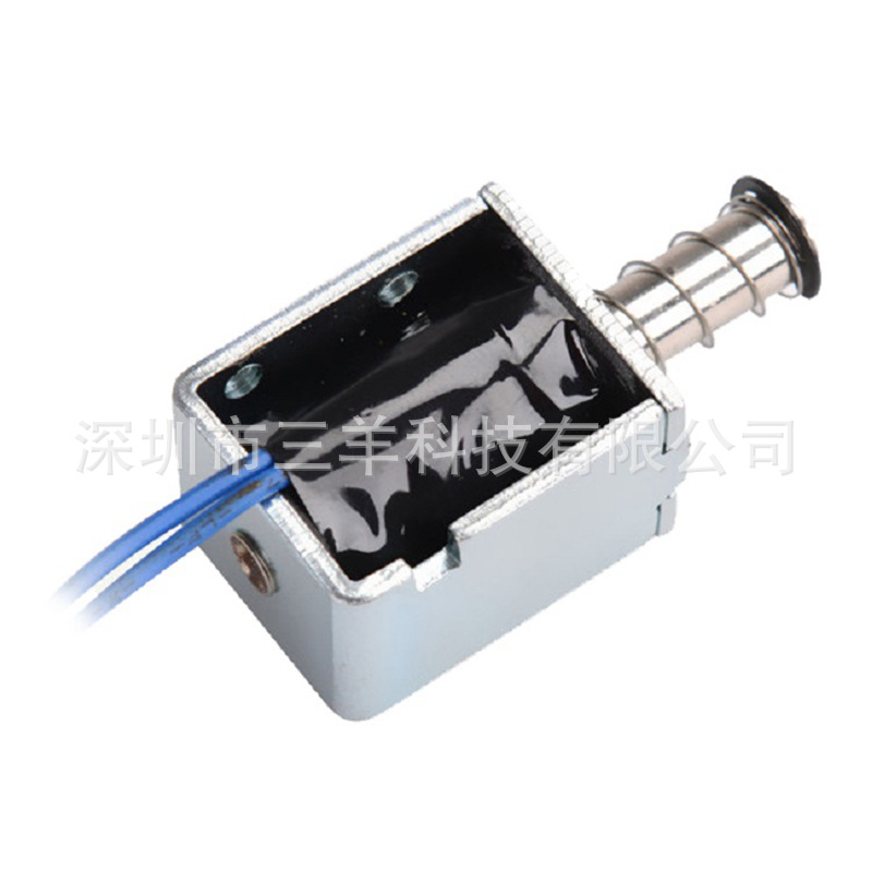深圳厂家生产电磁铁小型框架式推拉电磁阀SYU0630L