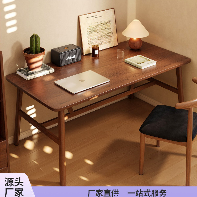 Computer Desk Bedroom Home Desk Office Desk Modern Simple Workbench Rectangular Simple Rental House Table and Chairs