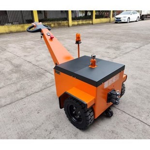 10-Ton Walking Tractor, Large-Tonnage Airport Baggage Transport Tractor Head, Battery Tractor, Transfer Flatbed Truck