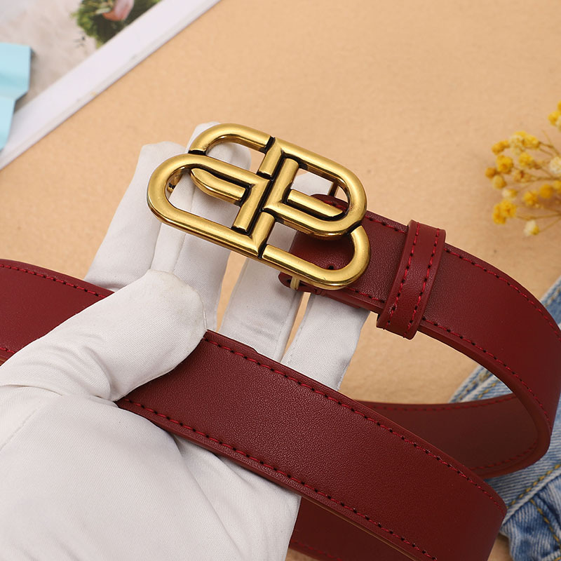 바 3.0 버건디 고대 구리 버클