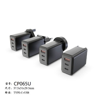 65W GaN Charger Quick Charger 快充头Usb Type C PD USB充电器|ms