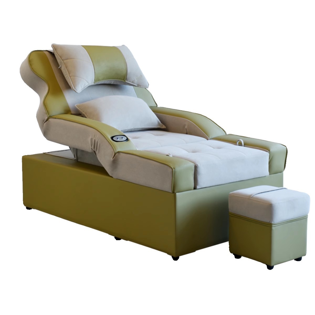Sofá de pedicura, cama de masaje integrada eléctrica, baño, sauna, baño de pies, tumbona, baño de pies, baño de pies, sofá, sillón