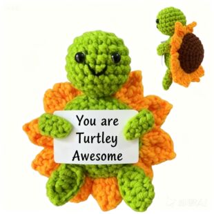 ��Ʒ�羳���R�d���N Crochet Positive turtley ë����ż��������