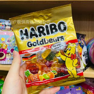 �M��Haribo������������Ƥ�ǻ��ˮ��ζ��ͯqq����ʳС��ܛ��80g