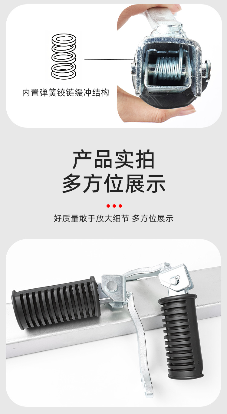 Direct sales from the manufacturer: GN125 motorcycle footrests, Suzuki Prince GN125H footrests, HJ125-8-8C footrests