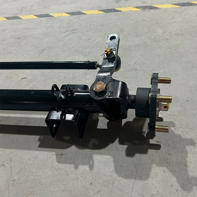 Front axle four-wheeler non-disc brake front axle