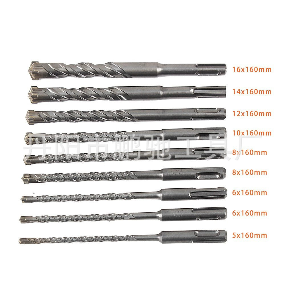 Круглая ручка с двумя ямами с двумя канавками с поперечными ножами