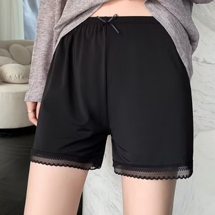Women's Loose Leggings Summer Wearing Lace Safety Pants