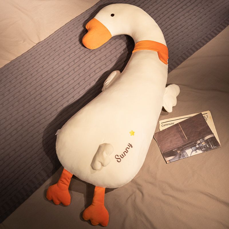 빅 화이트 구스 [피부 친화적이고 탄력 있고 매우 부드러운 플러시 소재]