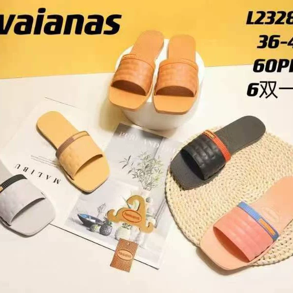 Внешняя торговля новая летняя плоская плоская пятно буксировка на улице носить женские сандалии тапочки модные тапочки ПВХ дышащая приливная обувь