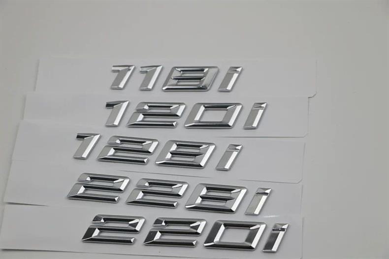 Suitable for 18-25 BMW 118i 120i 125i 128i 220i 225i 228i car logos and lettering