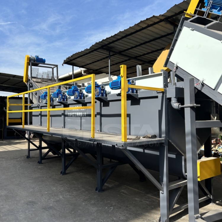 高密度聚乙烯薄膜塑料清洗造粒设备 柯达机械薄膜料破碎清洗线