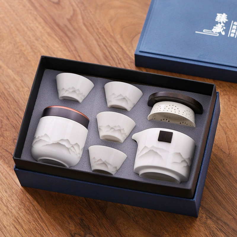 Tea set, teapot, light luxury style, Birthday gift