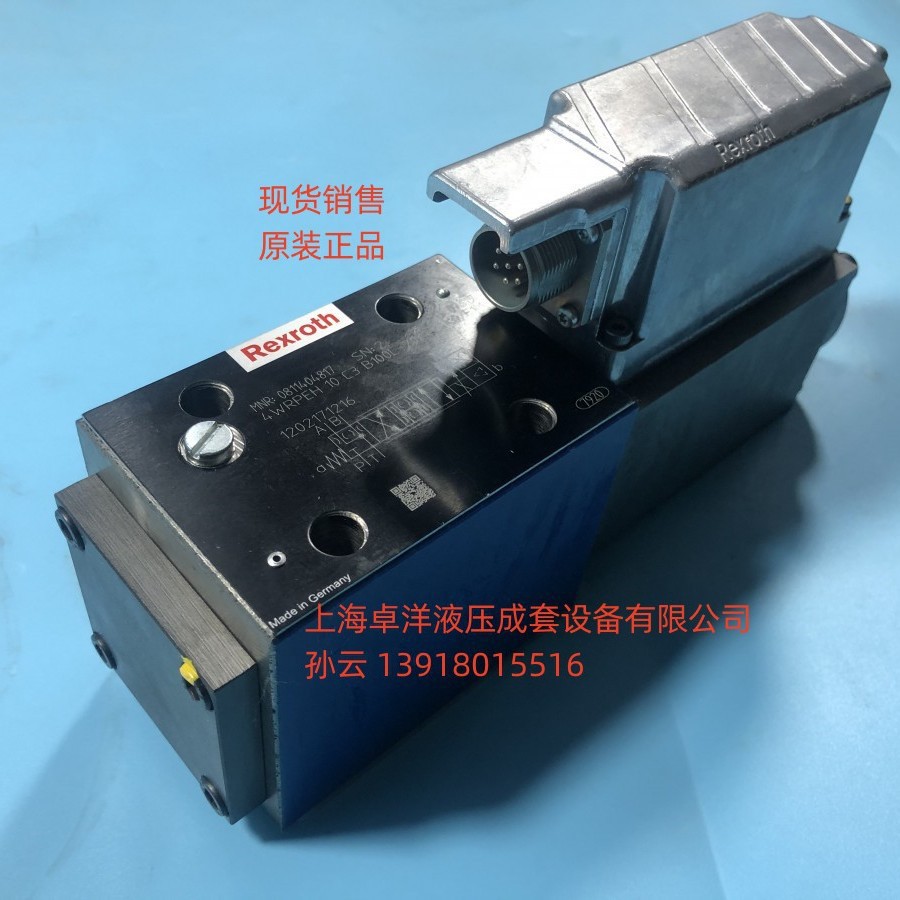现货销售REXROTH产品 0811404141  4WRPE6E32SJ-2X/G24K0/A1M