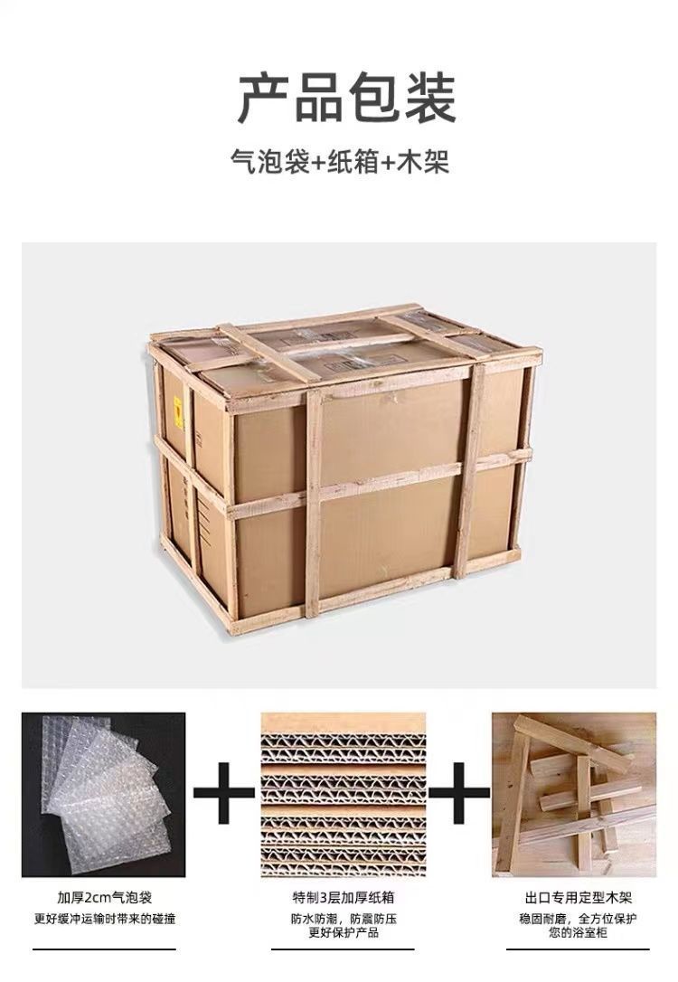 Modern and simple marble double-basin bathroom cabinet combination, washbasin, public bathroom, floor-standing bathroom undefined