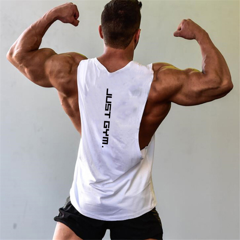 Camiseta sin mangas para gym