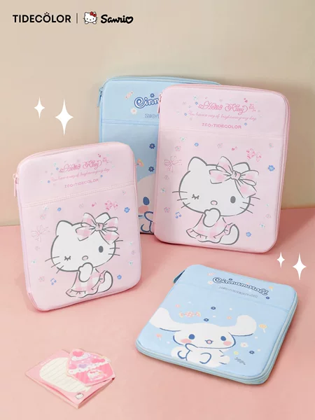 Authentic Hellokitty Cute Tablet iPad Storage Bag 11inch 13inch 14inch Shockproof Laptop Bag