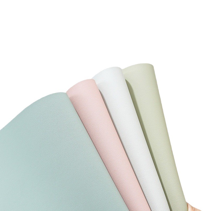 Tapete de cuero inodoro y ecológico específico para jardín de infantes, tapete de protección para escritorio de PU impermeable y resistente al aceite, sin necesidad de lavado, para estudiantes de primaria y secundaria