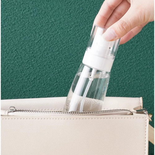 30/60/100ml Fine Mist Toner Sunscreen Makeup Pouch Spray Bottle Alcohol Atomizer Travel Hydration Mini Spray Bottle