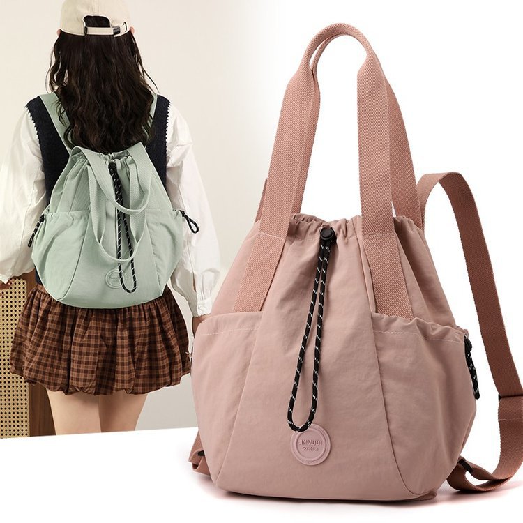 Women's Shoulder Bag 2025 Spring New Nylon Handbag Lightweight Nylon Tote Bag Cross-Border Trend - Thumbnail 2