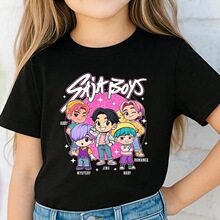 W 38826 Demon Hunters Kpop T-shirt ��ħŮ�Ŷ��� ŷ���羳
