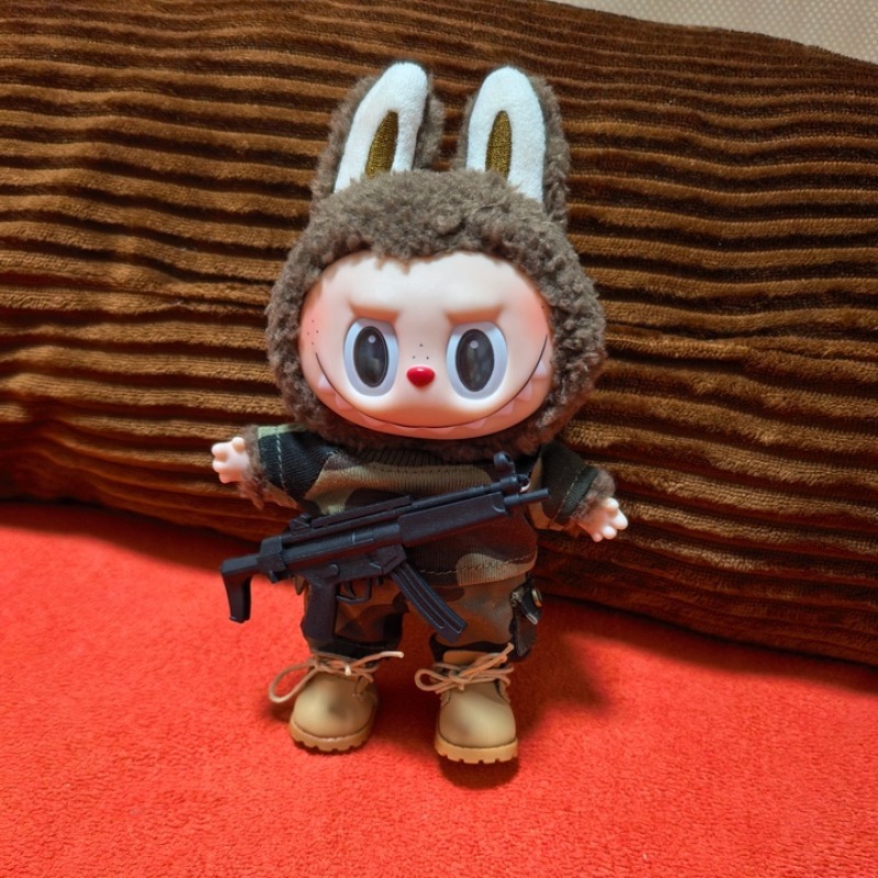 MP5模型 1:6 兵人/Labubu17cm搪胶玩偶/小尺寸棉花娃娃/BJD可用|undefined