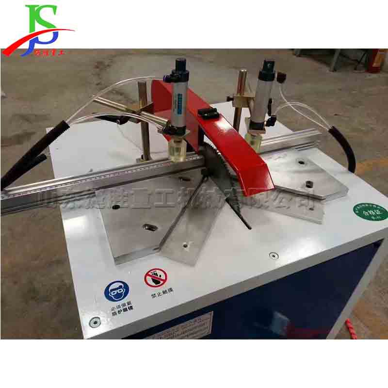 Equipo de corte de aluminio para puertas y ventanas, máquina de corte de perfil de tubería de construcción, equipo de corte de ángulo de borde de bordado de punto cruzado