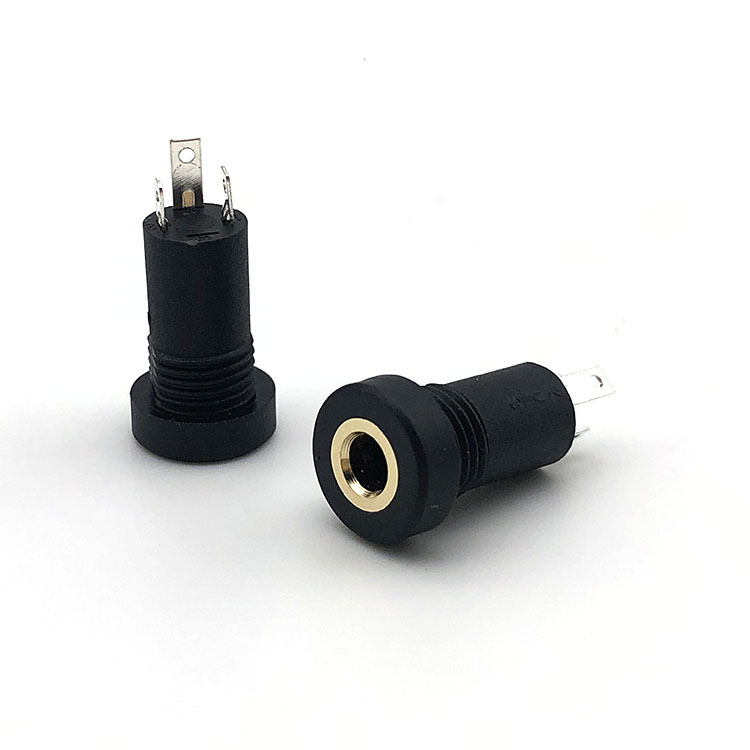 耳机插座    PJ-391   3.5mm立体三脚四脚音频三节三级座