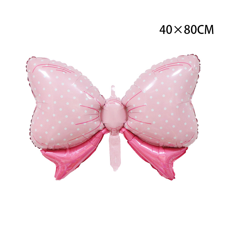 Nuevo tamaño grande globo de arco mate macarón corbata globo de película de aluminio coreano decoración de fiesta al aire libre