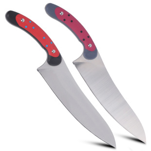Stainless Steel Chef Knife 8inch CuttinG VeGetable Meat SlicinG Kitchen Knife Damascus Steel G10 Chef Knife