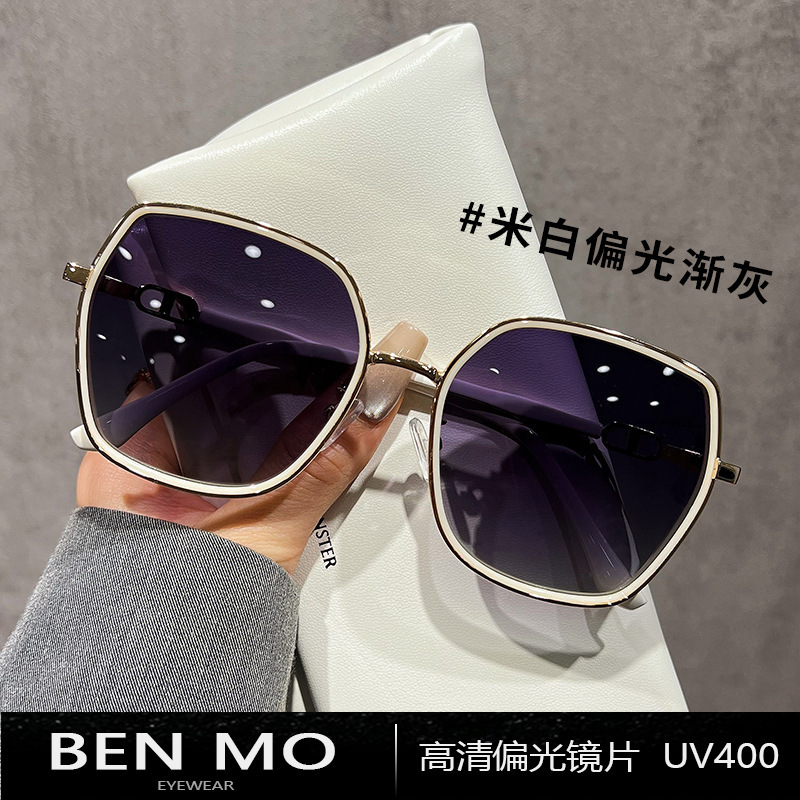 8193 偏光サングラス女性のハイエンド顔小抗 UV 日焼け止めサングラス卸売近視を装備可能|undefined