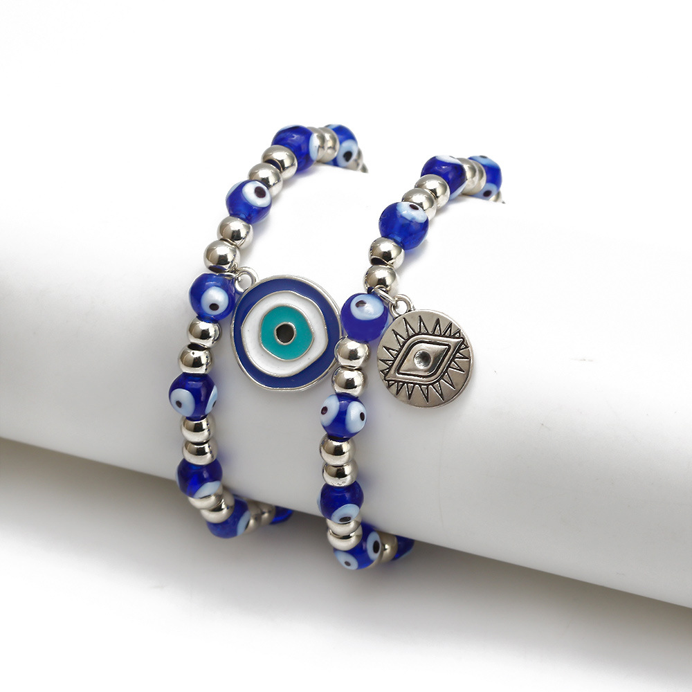 Fashion Eye Alloy Beaded Womenu0027S Bracelets 1 Piece