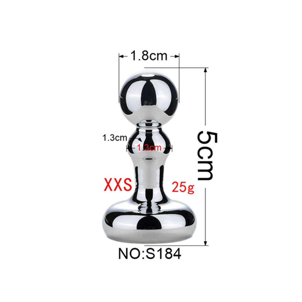 Detachable Anal Plug Heads, Silicone & Metal Options, Multiple Shapes and Sizes